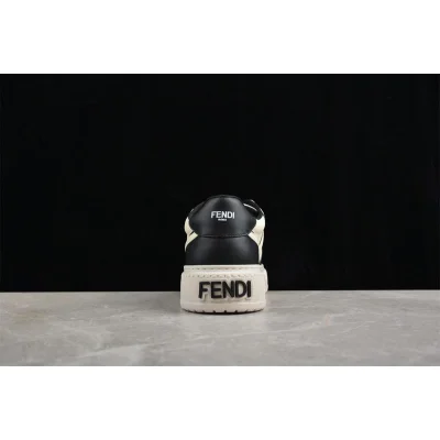 Fendi Match Leather "Black/Beige" фото № 8