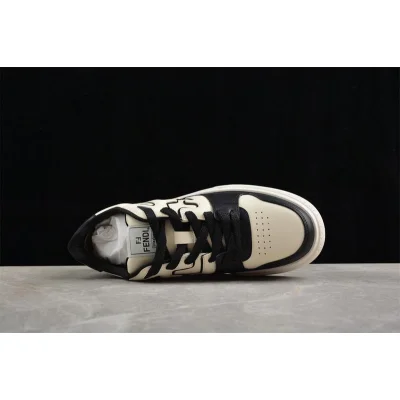 Fendi Match Leather "Black/Beige" фото № 7