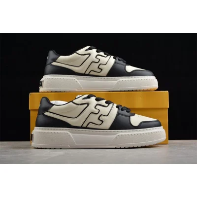 Fendi Match Leather "Black/Beige" фото № 6