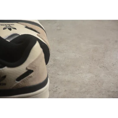 Adidas Originals FORUM LOW CL "Beige Black" фото № 6