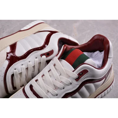 Gucci Re-Web Sneaker "White Rosso Ancora" фото № 7