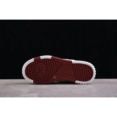 Gucci Re-Web Sneaker "White Rosso Ancora" фото № 4