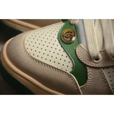 Gucci Screener Distressed Leather "Off-White" фото № 7