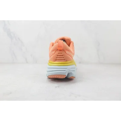 Hoka One One Running Bondi 8 "Pink Foam/Yellow" фото № 9 Hoka One One Running Bondi 8 "Pink Foam/Yellow" фото № 9