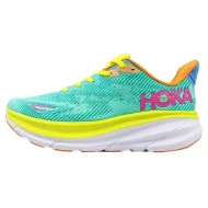 Hoka One One Clifton 9 "Turquoise/Yellow"
