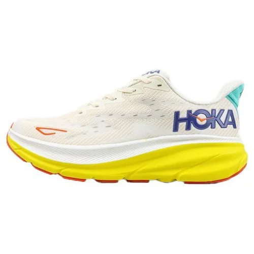 Hoka One One Clifton 9 "Cream White/Yellow"