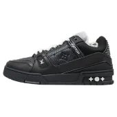 Louis Vuitton LV Trainer 2021 Low "Black Monogram"