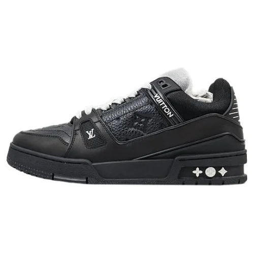Louis Vuitton LV Trainer 2021 Low "Black Monogram"