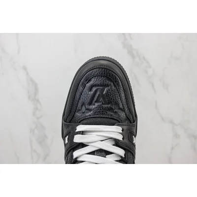 Louis Vuitton LV Trainer 2021 Low "Black Monogram" фото № 3