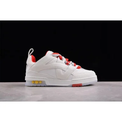 Louis Vuitton LV Trainer Sneakers "White/Red" фото № 2 Louis Vuitton LV Trainer Sneakers "White/Red" фото № 2
