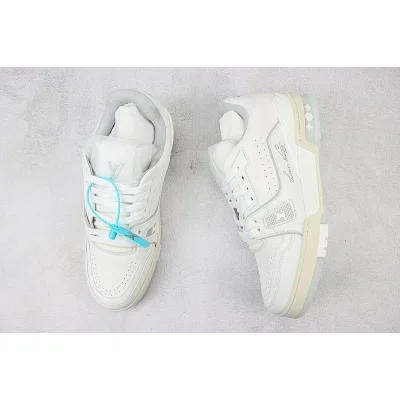 Louis Vuitton LV Trainer 2021 Low "Ivory White" фото № 6