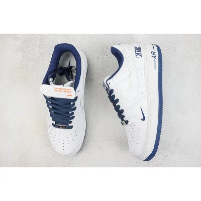 Kith x Nike Air Force 1 Low "White/Navy Blue" фото № 7 Kith x Nike Air Force 1 Low "White/Navy Blue" фото № 7