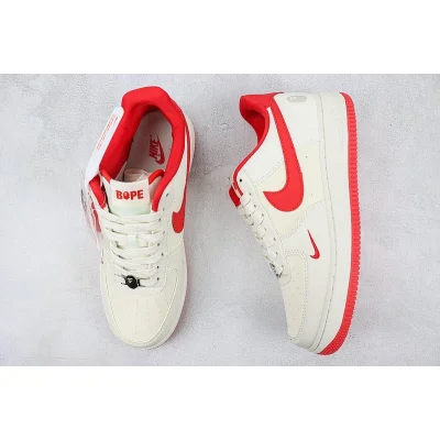 A Bathing Ape x Nike Air Force 1 Low "Sail Red/Off White" фото № 7 A Bathing Ape x Nike Air Force 1 Low "Sail Red/Off White" фото № 7