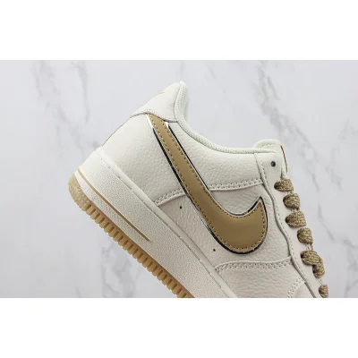 Nike Air Force 1 Low "Off White/Beige/Silver" фото № 3