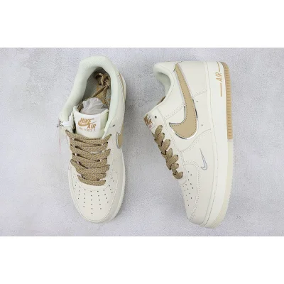 Nike Air Force 1 Low "Off White/Beige/Silver" фото № 7