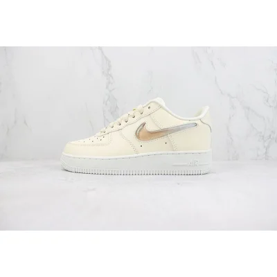 Nike Air Force 1 Low "Ivory/Jelly Swoosh" фото № 2