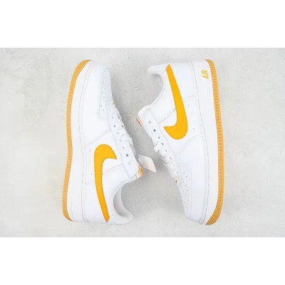Nike Air Force 1 Low "White/Pumpkin Orange" фото № 7 Nike Air Force 1 Low "White/Pumpkin Orange" фото № 7