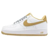 Nike Air Force 1 Low "White/Gold/Silver Grey"