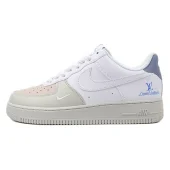 Louis Vuitton x Nike Air Force 1 Low "White/Beige/Haze Blue"