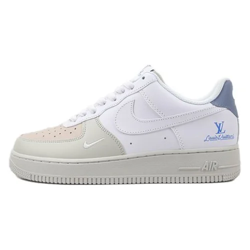 Louis Vuitton x Nike Air Force 1 Low "White/Beige/Haze Blue"