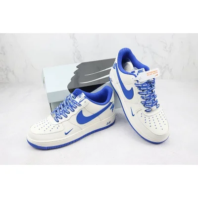 Terror Squad x Nike Air Force 1 Low "White/Medium Blue" фото № 7