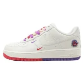 Nike Air Force 1 07 Low "Raptors White/Purple/Red"