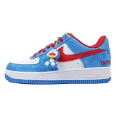 Doraemon x Crimson Nike Air Force 1 Low "White/Bright Red/Blue"