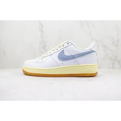 Nike Air Force 1 Low "White/Alabaster/Coconut Milk/Cobalt Bliss" фото № 2