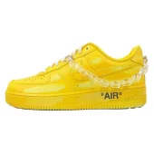 Nike Air Force 1 Low "Neon Yellow/Chain"