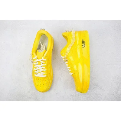 Nike Air Force 1 Low "Neon Yellow/Chain" фото № 7