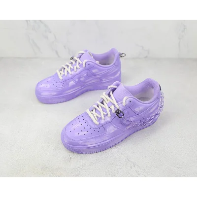 Nike Air Force 1 Low "Neon Purple/Chain" фото № 5