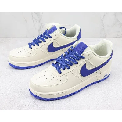 Nike Air Force 1 07 Low "White/Royal Blue" фото № 5 Nike Air Force 1 07 Low "White/Royal Blue" фото № 5