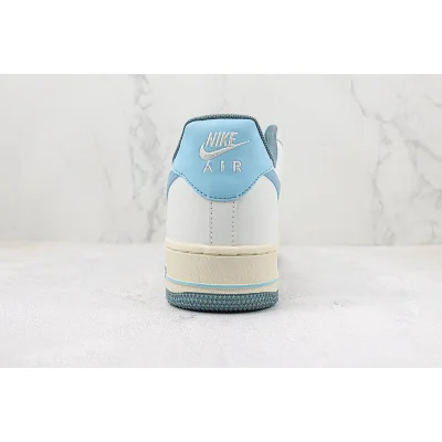Nike Air Force 1’07 Low "Beige/White/Light Blue" фото № 9