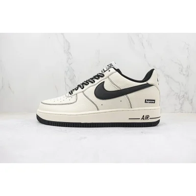 Supreme x Nike Air Force 1 07 Low "Rice White/Black" фото № 2