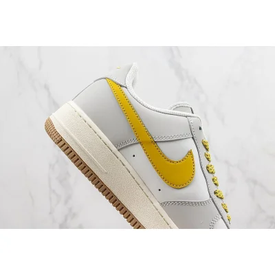 Louis Vuitton x Nike Air Force 1 Low "Grey/Yellow/Beige/Gold" фото № 3