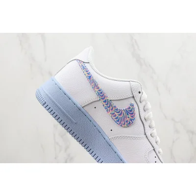 Nike Air Force 1 Low "White/Hydrogen Blue" фото № 3