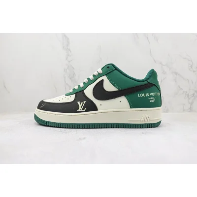 Louis Vuitton x Nike Air Force 1 Low "University Green/White Vine/Black" фото № 2