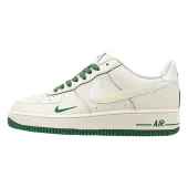 Nike Air Force 1 Low "Sail White/Green/Mini Swoosh"