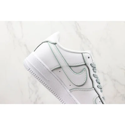 Stussy x Nike Air Force 1 Low "White/Light Blue" фото № 3