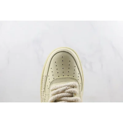 Nike Air Force 1 Low "Light Yellow Printed" фото № 4