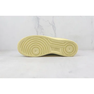 Nike Air Force 1 Low "Light Yellow Printed" фото № 8
