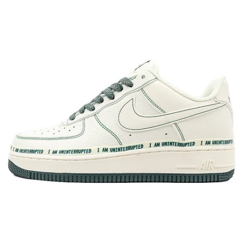 Uninterrupted x Nike Air Force 1 Low "White and Green Graffiti"