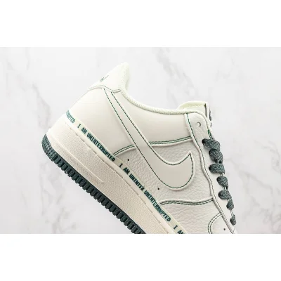 Uninterrupted x Nike Air Force 1 Low "White and Green Graffiti" фото № 3