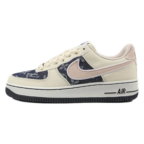 Louis Vuitton x Nike Air Force 1 Low "Cream/Beige/Black"