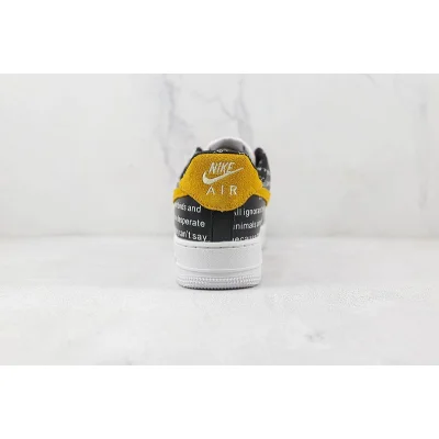Nike Air Force 1 Low "Ignorant Black/Orange/Yellow" фото № 9 Nike Air Force 1 Low "Ignorant Black/Orange/Yellow" фото № 9
