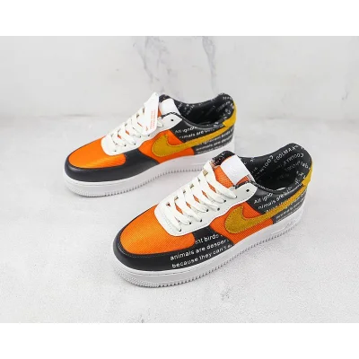 Nike Air Force 1 Low "Ignorant Black/Orange/Yellow" фото № 5 Nike Air Force 1 Low "Ignorant Black/Orange/Yellow" фото № 5