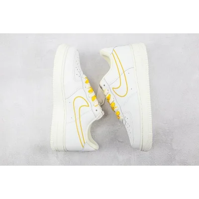 Nike Air Force 1 Low "Rice White/Stitch Yellow" фото № 7