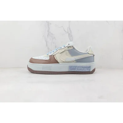 Nike Air Force 1 Low "Fontanka Mocha/Cream/Light Blue" фото № 2