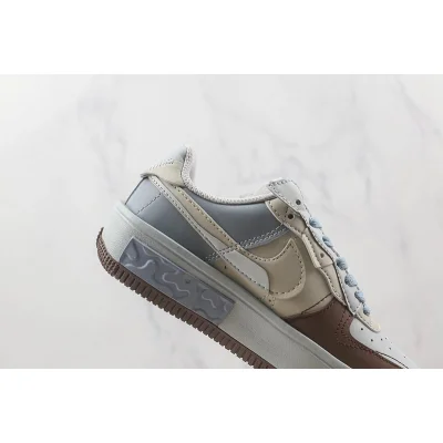 Nike Air Force 1 Low "Fontanka Mocha/Cream/Light Blue" фото № 3