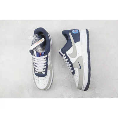Nike Air Force 1 Low "Midnight Navy/White/Light Grey" фото № 6